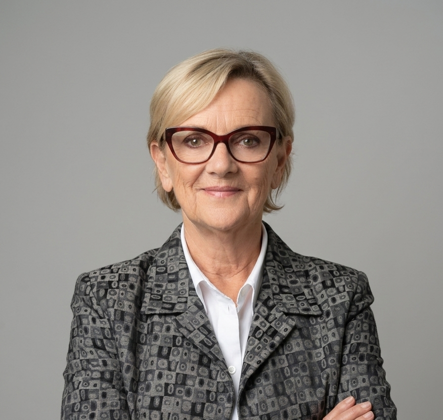 Professeure de français expliquant une leçon à un petit groupe